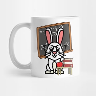 Funny Rabbit is teaching Mug